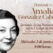Programan homenaje en la Ciudad de México para recordar a la tamaulipeca Amalia González Caballero