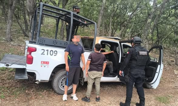 Abuelo y nieto fueron localizados por la GE extraviados en zona serrana de Victoria