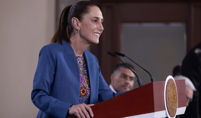 Sheinbaum destaca reducción del 49% en homicidios dolosos de septiembre de 2024 a mayo de 2026