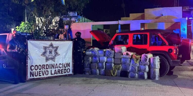 La GE asegura en NLD una Jeep Wrangler robada con casi 40 kilos de droga ocultos