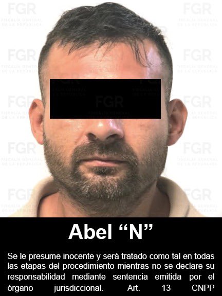 La FGR entrega a fugitivo reclamado por autoridades de Estados Unidos por delitos contra la salud