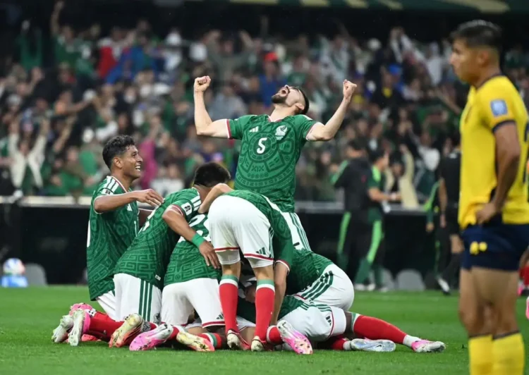 El Tri de México cierra la boca con 2 golazos al agrandado Ecuador y ya está entre los 16 mejores del mundo