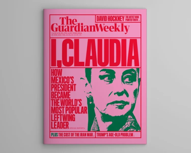 El medio británico The Guardian califica a Claudia Sheinbaum la líder de izquierda más popular del mundo