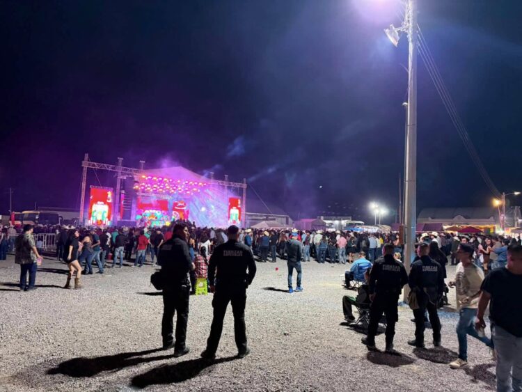 La GE y  las FEGE de la SSP despliegan operativo de seguridad en Feria Regional Tula 2026