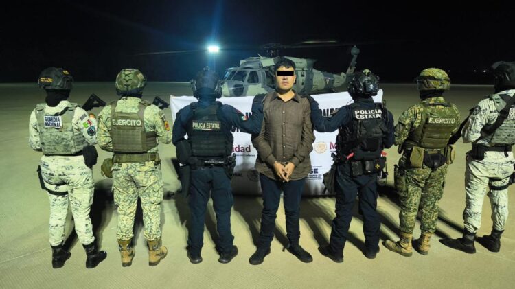 Autoridades Federales detuvieron en Sinaloa a Gabriel “N” (a) Gabito y/o 80