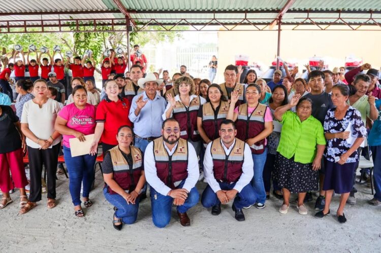 Supervisa SEBIEN comedores y entrega beneficios sociales en Victoria