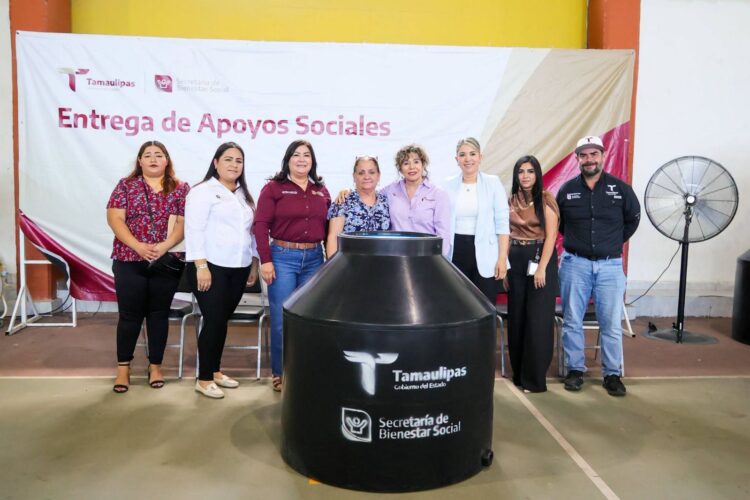 Lleva SEBIEN apoyos sociales a Camargo y Miguel Alemán
