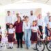 Lleva SEBIEN paquetes alimentarios y Comedor de Bienestar a familias de San Carlos