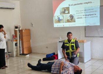 Capacita SET a personal de albergues escolares en primeros auxilios