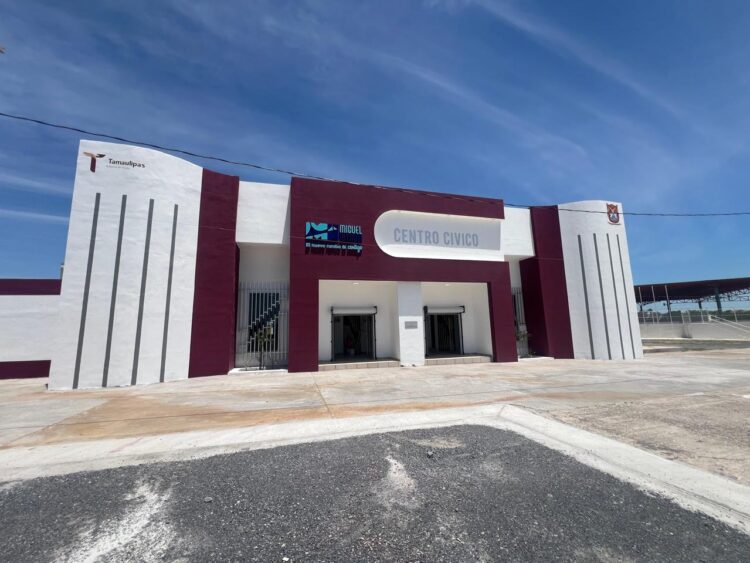 Nueva imagen para el Centro Cívico de Miguel Alemán con rehabilitación del Gobierno del Estado