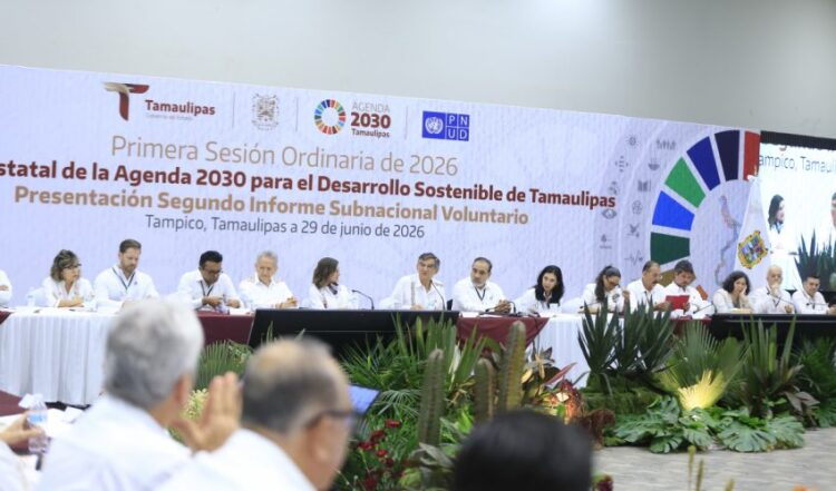 Reconocen liderazgo de Américo Villarreal por avances de Tamaulipas en la Agenda 2030