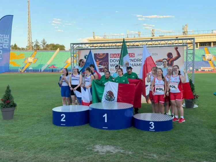 Selección de México cosecha 10 medallas en el Campeonato Mundial de Síndrome de Down en Bulgaria