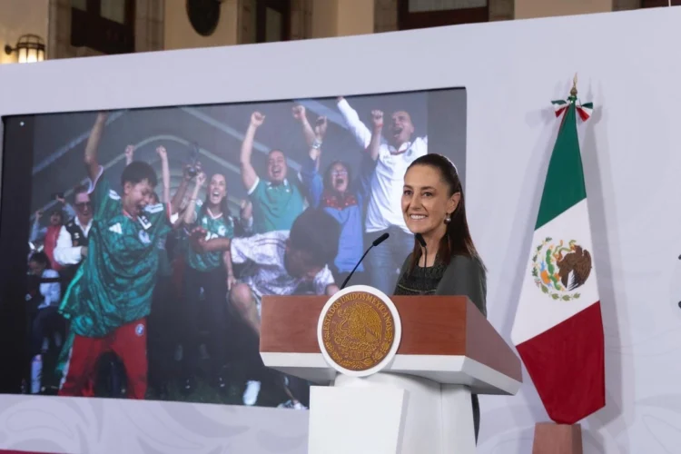 ‘A quienes queremos a México nos va a ir bien en la cancha, en la vida y en la política’: CSP
