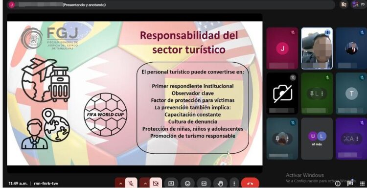 Rumbo al Mundial de Futbol la FGJET implementa acciones preventivas dirigidas a sectores estratégicos