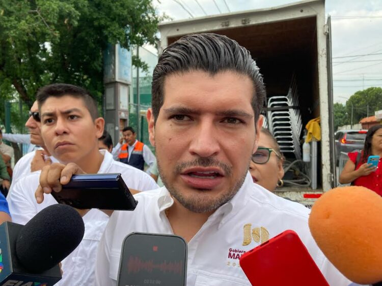 Alcalde de Matamoros presume  drenaje y culpa a otros de adeudo de $7 mil millones requerido por la ASE