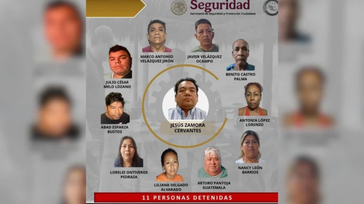 Anuncia García Harfuch captura de 11 extorsionadores en Acapulco; 4 dirigen una organización turística