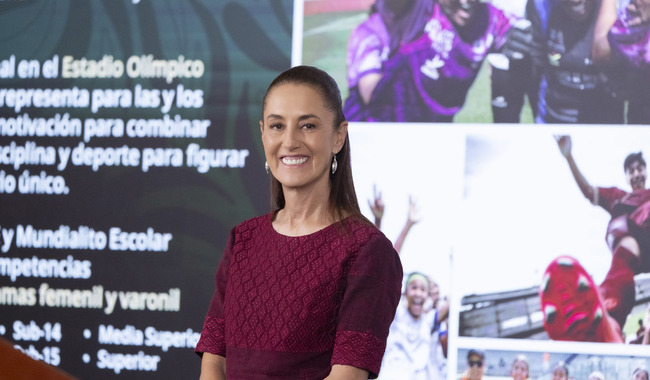 Habrá 4 mil 208 canchas del Mundial Social en todo el país: Claudia Sheinbaum