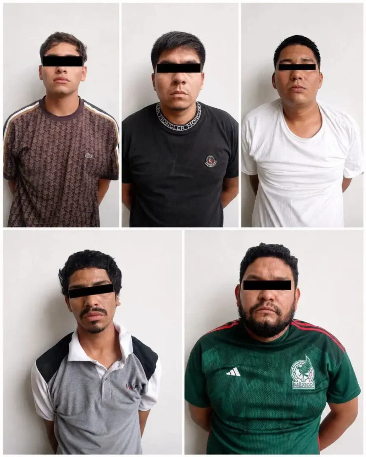 El Ejército Mexicano detiene a 5 pistoleros y asegura casas de seguridad, vehículos y armas en Durango