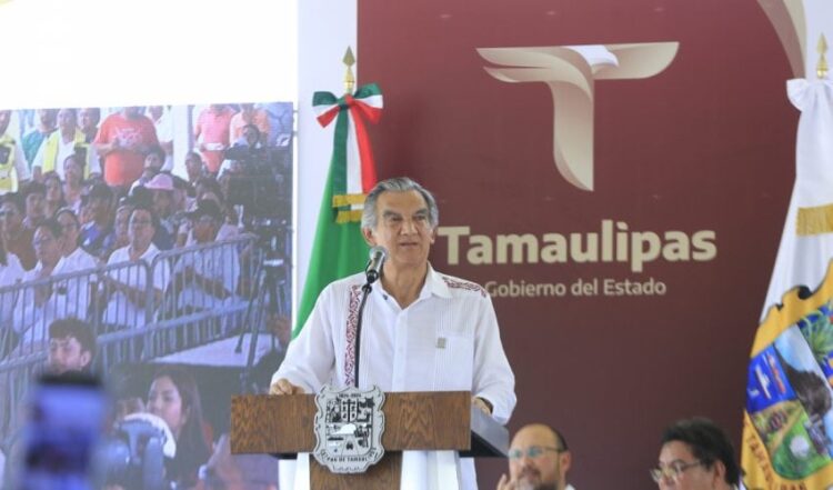 El gobernador Américo Villarreal refrenda compromiso con la justicia y el bienestar en El Mante