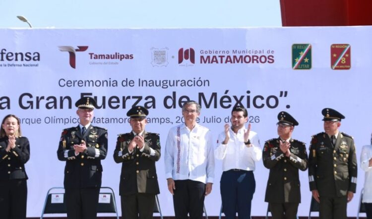 Inaugura AVA exposición La Gran Fuerza de México; destaca apoyos de la presidenta CSP para la frontera de Tamaulipas