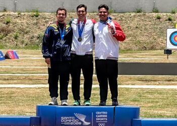 Cierre dorado para México en arco recurvo en Santo Domingo 2026