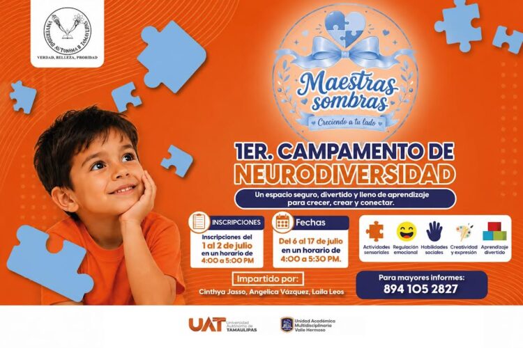 Abrirá la UAT campamento infantil de neurodiversidad en Valle Hermoso