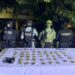 La Sedena, GN y GE aseguran estupefacientes y equipo de videoviglilancia en colonia de Altamira