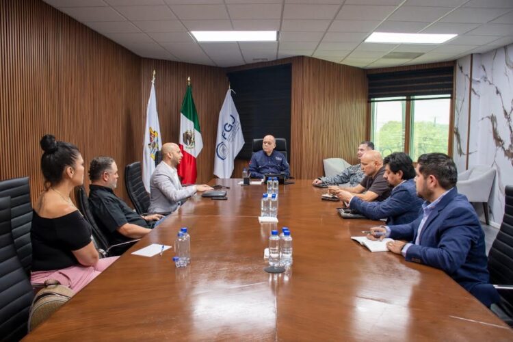 La FGJET, GN y representantes de PepsiCo México dan seguimiento a hechos de violencia en Matamoros