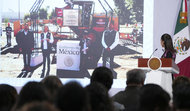 Fovissste vuelve a construir vivienda: Sheinbaum encabeza colocación de primera piedra en Puebla
