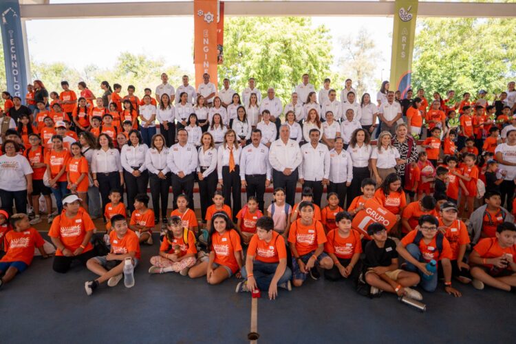 Inaugura el rector Dámaso Anaya campamento científico infantil de la UAT en el Campus Victoria