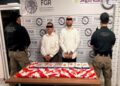 Autoridades detienen a dos personas y aseguran 20 kilos de fentanilo y heroína