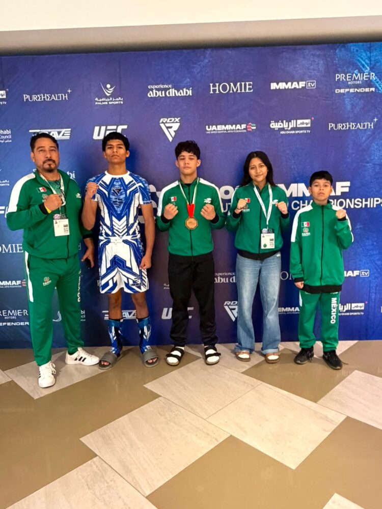 Representan a México cuatro atletas tamaulipecos en el Mundial Juvenil de MMA 