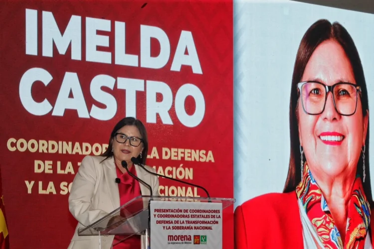 La senadora con licencia Imelda Castro es la nueva coordinadora de Morena en Sinaloa con apoyo de PT y PVEM