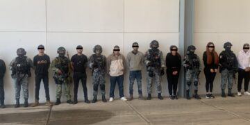 Se detuvo a 9 integrantes del “Cártel Jalisco Nueva Generación” en el estado de Michoacán