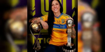 Referente internacional, Jennifer Hermoso se despide de Tigres: ‘Una parte de mi vida se queda en México’