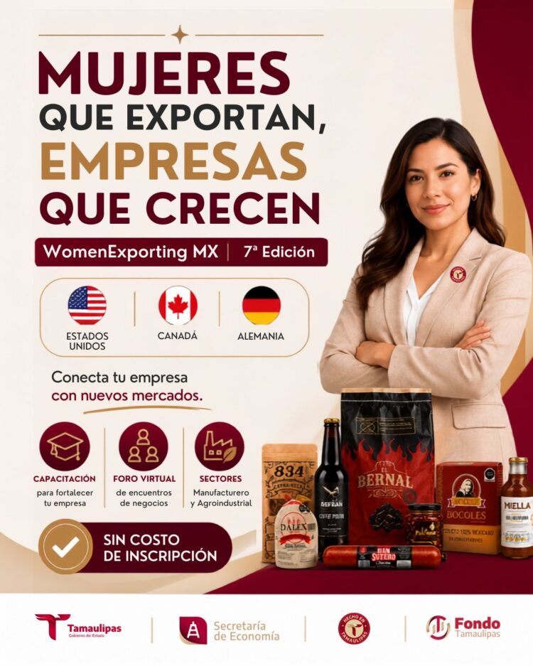 Impulsan participación de mujeres empresarias en el comercio internacional
