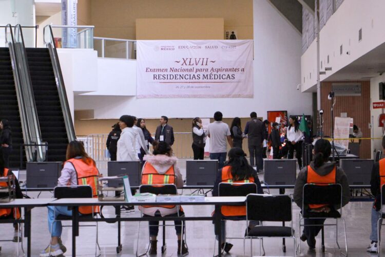 Secretaria de Salud celebra el 50° Examen Nacional para Residencias Médicas