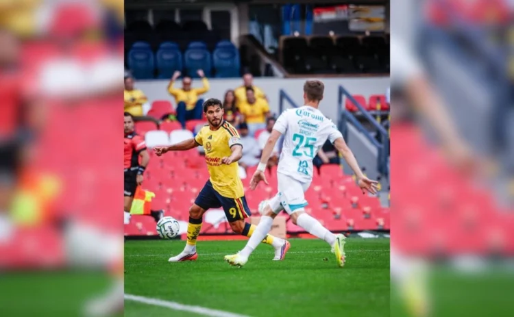El América doblega 3-0 a Santos y suma su segunda victoria en la Liga Mx