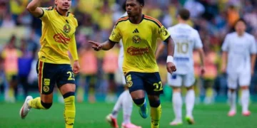 El América alcanza el liderato de la Liga Mx tras derrotar 3-0 al Atlético de San Luis