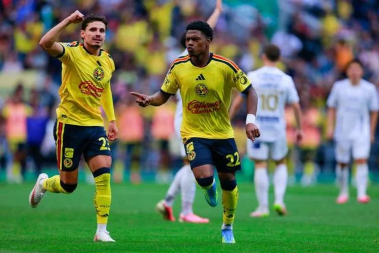 El América alcanza el liderato de la Liga Mx tras derrotar 3-0 al Atlético de San Luis