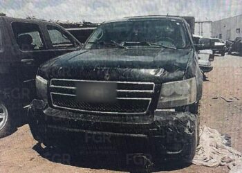 Reynosa: La FGR vincula a proceso a Alex ‘N’  por portación de armas de fuego; cayó a canal en camioneta