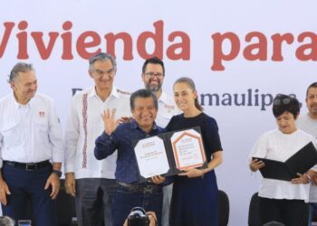 Inicia Claudia Sheinbaum gira por Tamaulipas con entrega de viviendas en Reynosa