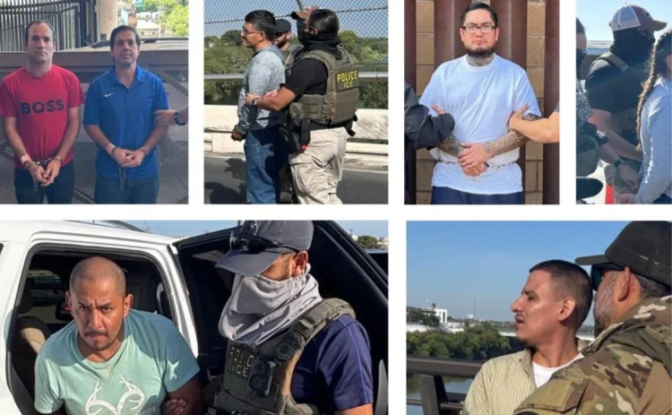 Estados Unidos entrega a México 10 fugitivos solicitados por varios delitos graves, incluida delincuencia organizada