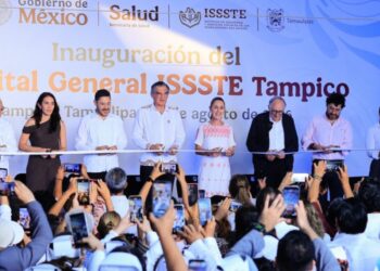 Inaugura Claudia Sheinbaum Hospital General del ISSSTE en Tampico; se recupera acceso a la salud pública