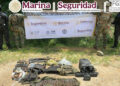 Autoridades aseguran armamento, munición, artefactos explosivos y presunta droga en Sinaloa