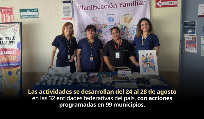 CNEGSSR coordina con el ISSSTE Jornadas EduSex para acercar servicios de salud sexual y reproductiva