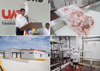 El rector de la UAT destaca modernización del rastro y su potencial exportador de carne tamaulipeca