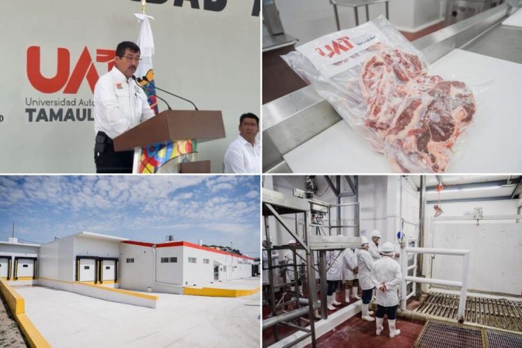 El rector de la UAT destaca modernización del rastro y su potencial exportador de carne tamaulipeca