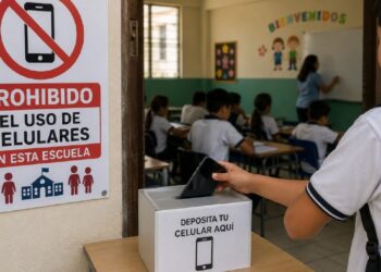 Alistan foro de consulta para regular uso de celulares y pantallas en escuelas de Tamaulipas