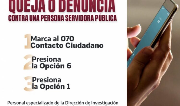 Recibe la SABG denuncias a través de la estrategia digital ‘Tamaulipas te conecta’